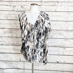 Fifteen Twenty silk top off shoulder